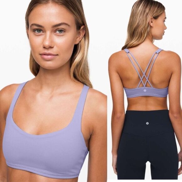 lululemon athletica Other - Lululemon Free To Be Bra Size 4, Pale Purple